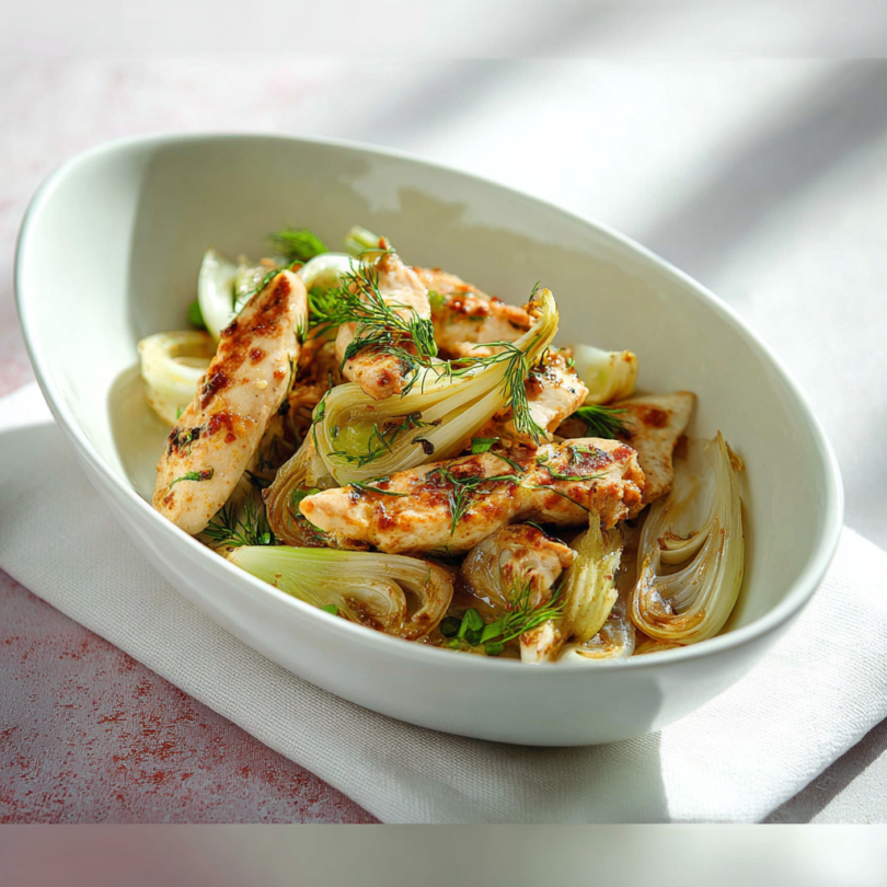Pollo Al Finocchio Una Ricetta Al Giorno Pollo Al Finocchio Una Ricetta Al Giorno